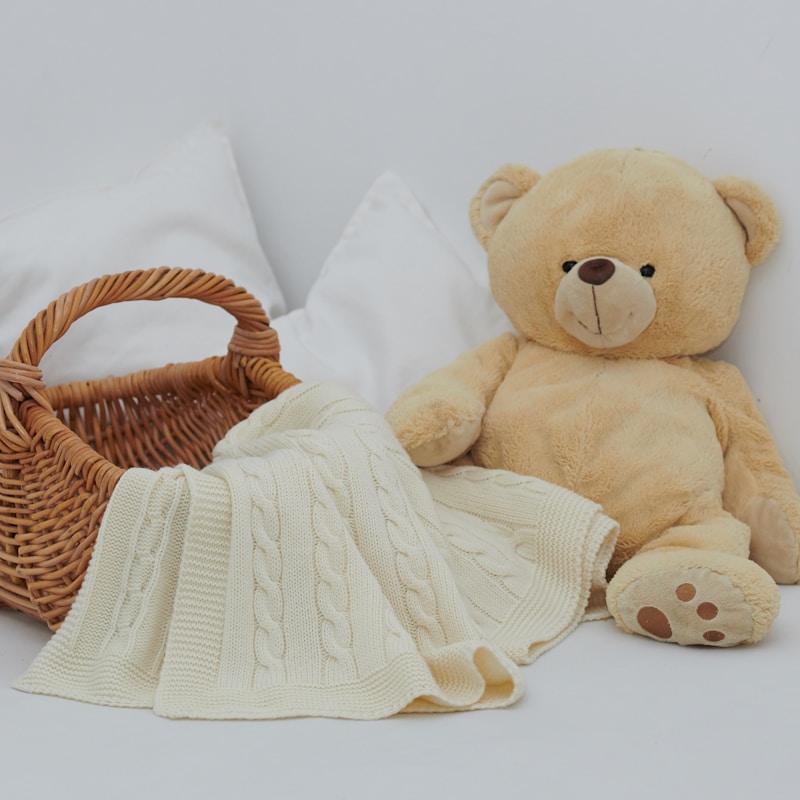 Urso de Pelúcia Caramelo Coração 'Amor'